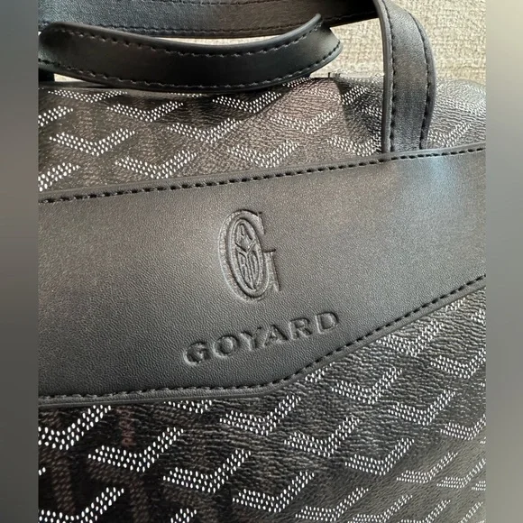 Black Goyard Cisalpin Backpack 
-Great for Everyday Use/Travel 
-I Service Fast